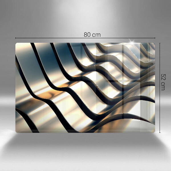 Copri piano cottura Forme metalliche 3D