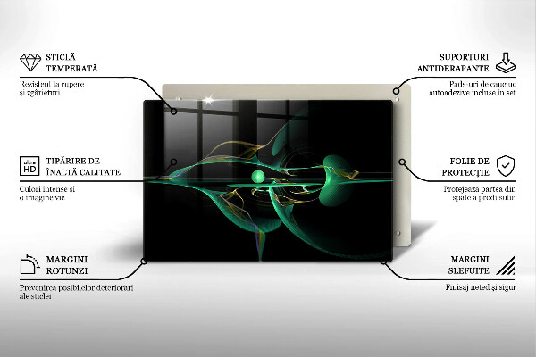 Copri piano cottura Astrazione moderna