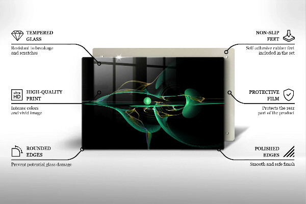 Copri piano cottura Astrazione moderna