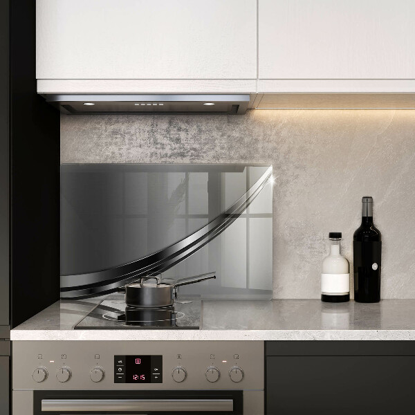 Copri piano cottura Astrazione del metallo