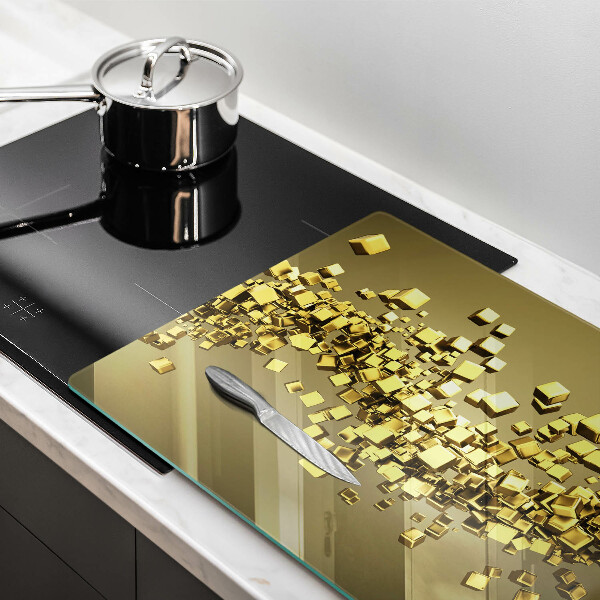 Copri piano cottura Geometria astratta 3D