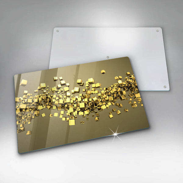 Copri piano cottura Geometria astratta 3D