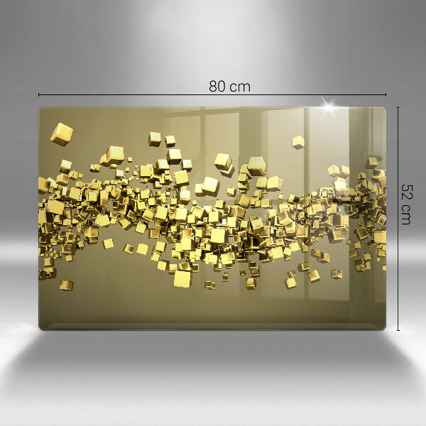 Copri piano cottura Geometria astratta 3D