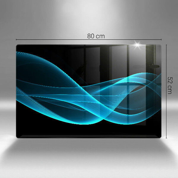 Protezione piano induzione Astrazione blu