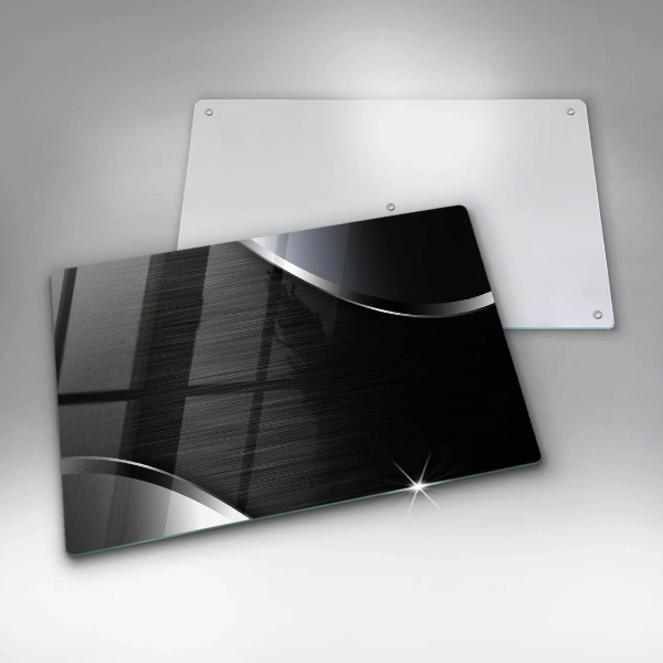 Copri piano cottura Astrazione del metallo