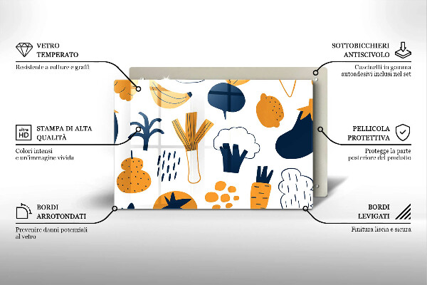 Copri piano cottura Illustrazione del cibo