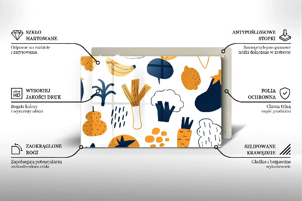 Copri piano cottura Illustrazione del cibo