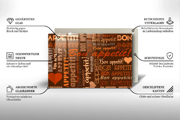 Copri piano cottura Bon appetit