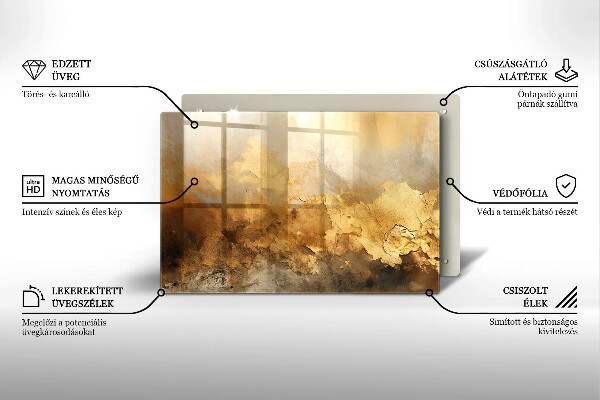 Copri piano cottura Trama ricca