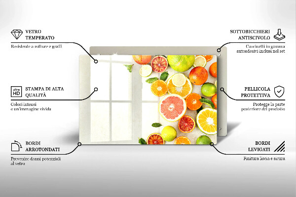 Copri piano cottura Agrumi