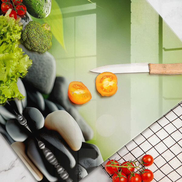 Copri piano cottura Pietre di bambù Zen