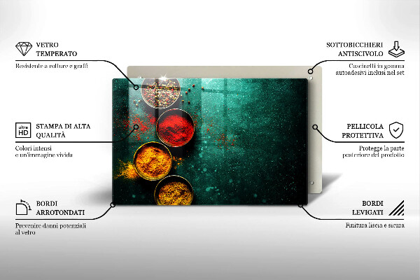 Copri piano cottura Spezie orientali