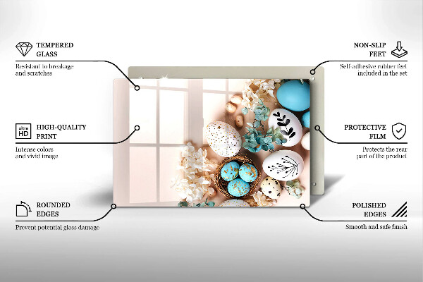 Copri piano cottura Decorazioni pasquali