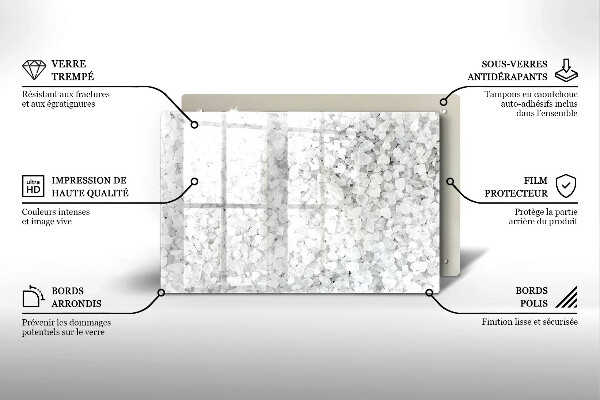 Copri piano cottura Cristalli di sale