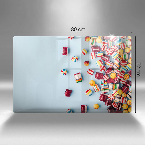 Copri piano cottura Caramelle colorate