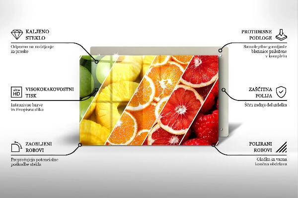 Copri piano cottura Frutti colorati