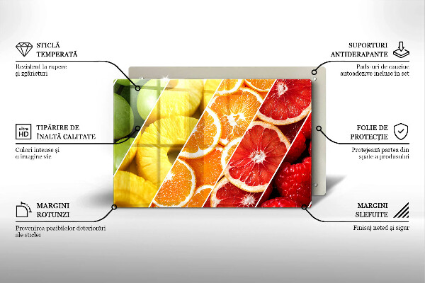 Copri piano cottura Frutti colorati