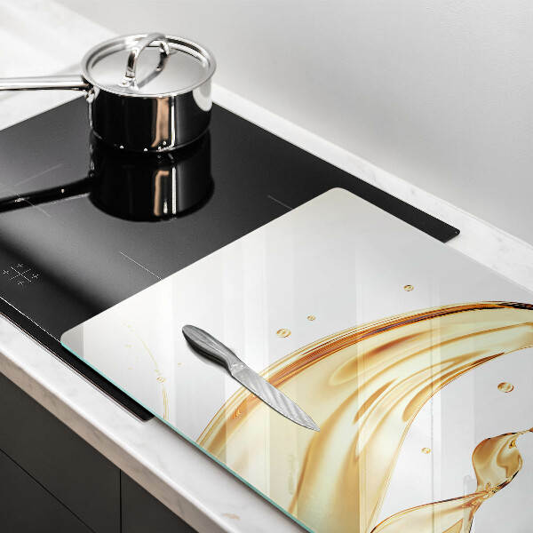 Protezione piano cottura olio d'oliva