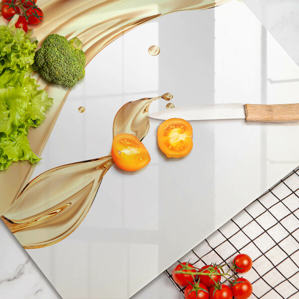 Protezione piano cottura olio d'oliva