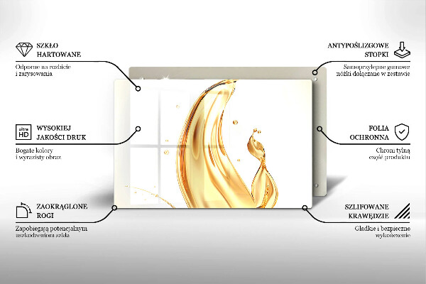 Protezione piano cottura olio d'oliva