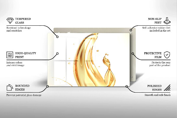 Protezione piano cottura olio d'oliva