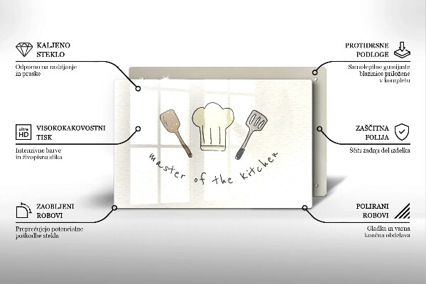 Protezione piano cottura Master of the Kitchen