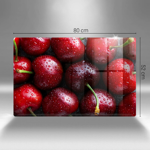 Protezione piano induzione Primo piano delle ciliegie