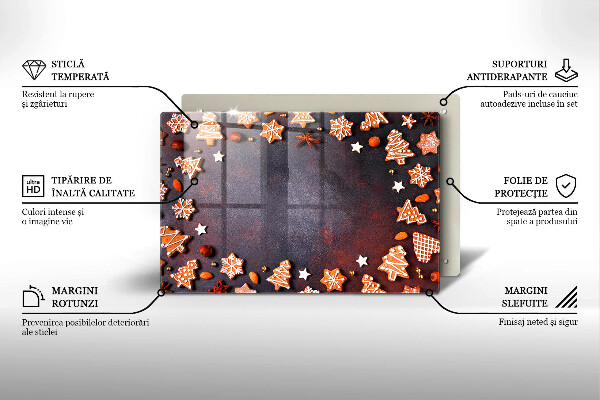 Protezione piano induzione Natale di pan di zenzero
