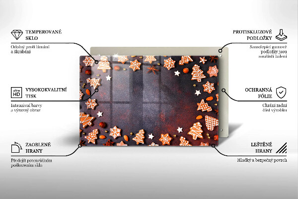 Protezione piano induzione Natale di pan di zenzero