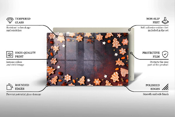 Protezione piano induzione Natale di pan di zenzero