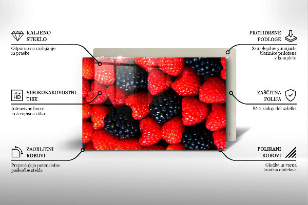 Protezione piano induzione Lamponi e more