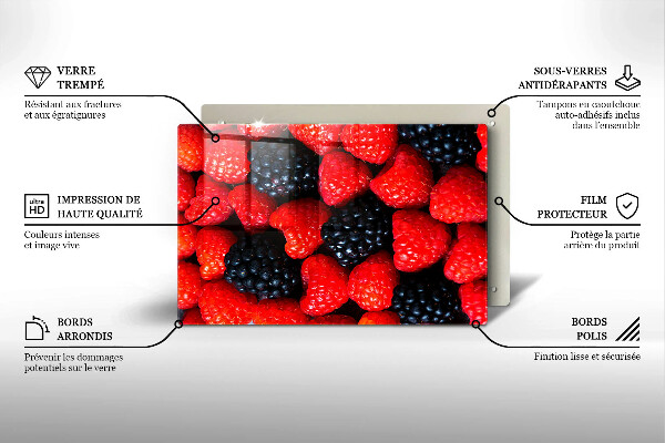 Protezione piano induzione Lamponi e more