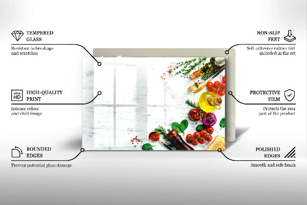 Protezione piano induzione Verdure e spezie