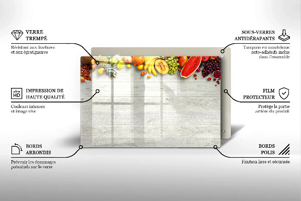 Copri piano cottura Frutta sulle copertine