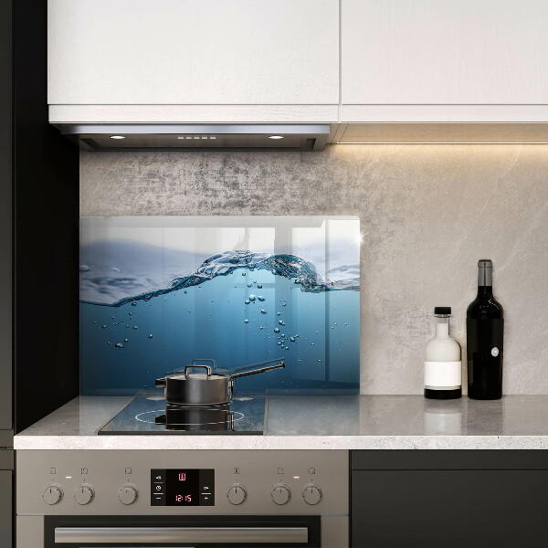 Protezione piano cottura Acqua blu