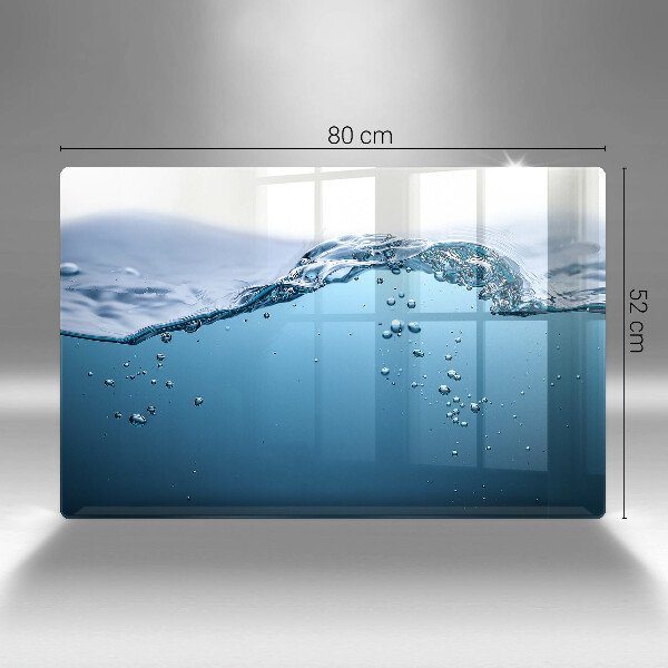 Protezione piano cottura Acqua blu