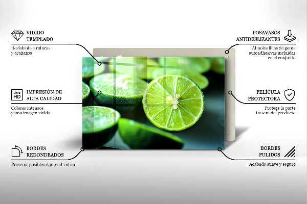 Copri piano cottura Agrumi di lime