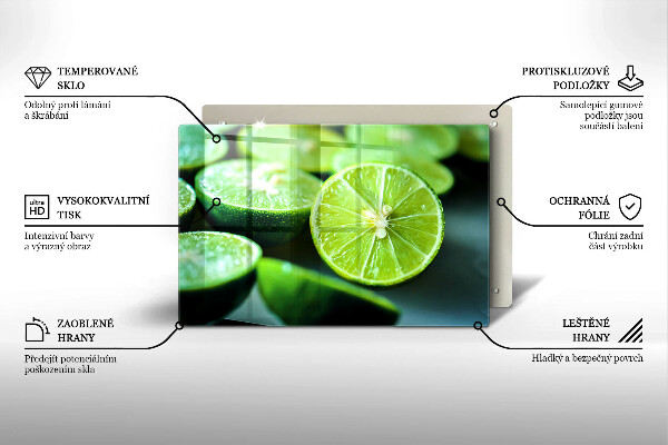 Copri piano cottura Agrumi di lime