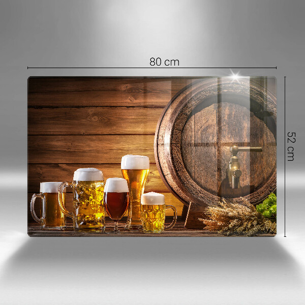 Copri piano cottura Barile di birra