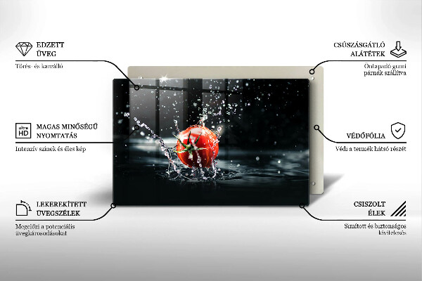 Copri piano cottura Pomodoro in acqua