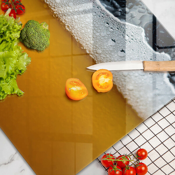 Copri piano cottura Bevi schiuma di birra