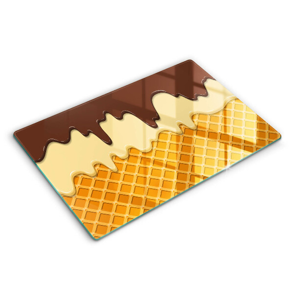 Protezione piano induzione Illustrazione del cono gelato