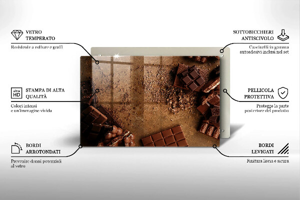 Protezione piano cottura Dolci al cioccolato