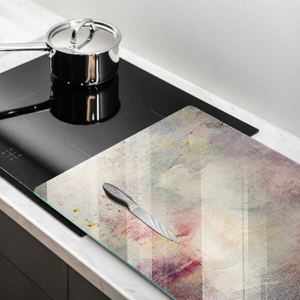 Copri cucina in vetro Fondo di struttura della vernice