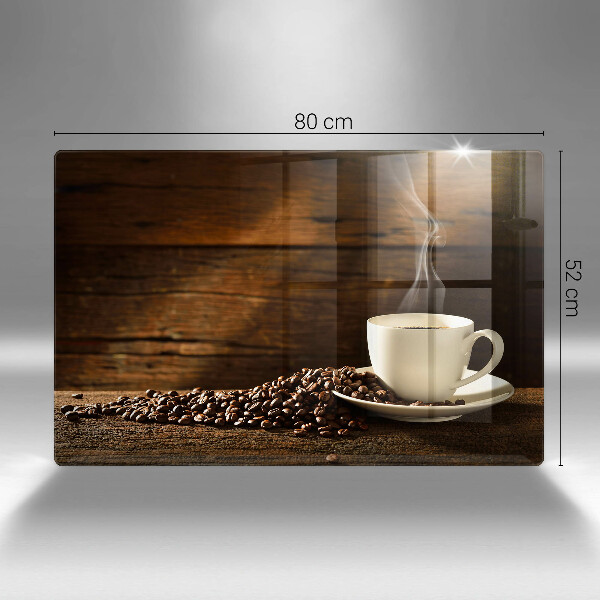 Copri piano cottura Tazzina da caffè in legno