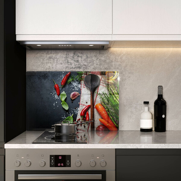 Copri piano cottura Cibo da cucina