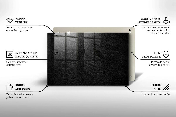Protezione piano induzione struttura della roccia