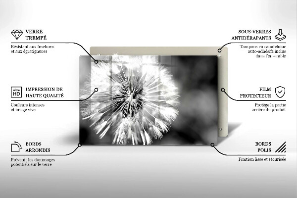 Copri piano cottura Un delicato dente di leone
