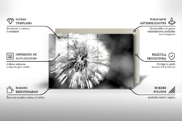 Copri piano cottura Un delicato dente di leone