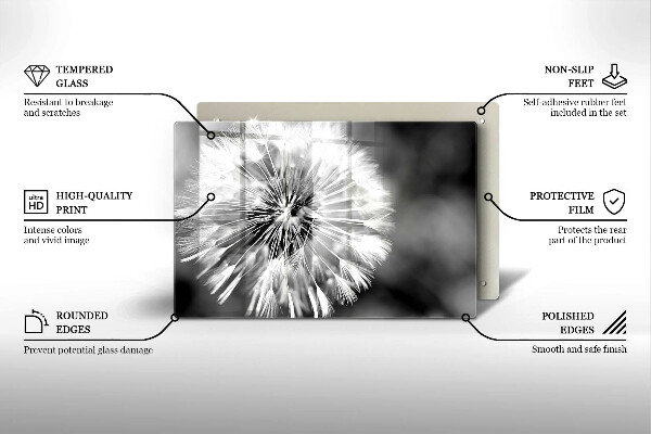 Copri piano cottura Un delicato dente di leone